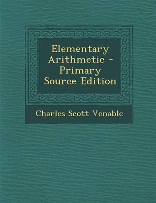 Book cover for Elementary Arithmetic