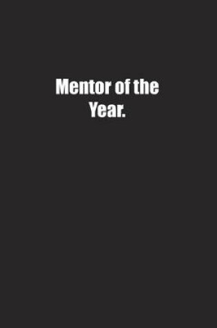 Cover of Mentor of the Year.