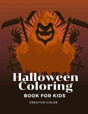 Book cover for Halloween Coloring Book for Kids
