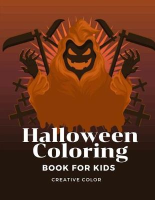 Cover of Halloween Coloring Book for Kids