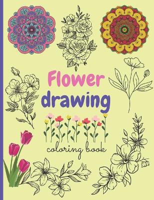 Book cover for Flower drawing