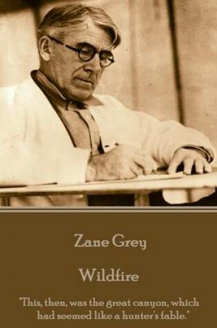 Cover of Zane Grey - Wildfire