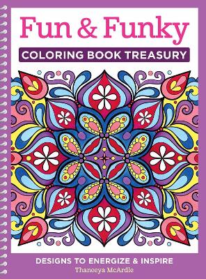 Book cover for Fun & Funky Coloring Book Treasury