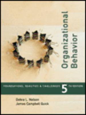 Book cover for Organizational Behaviour Foundation Real Challenge Information