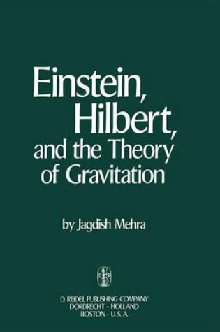 Cover of Einstein, Hilbert, and The Theory of Gravitation