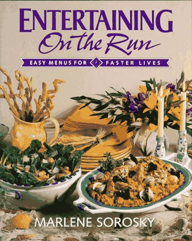 Book cover for Entertaining on the Run