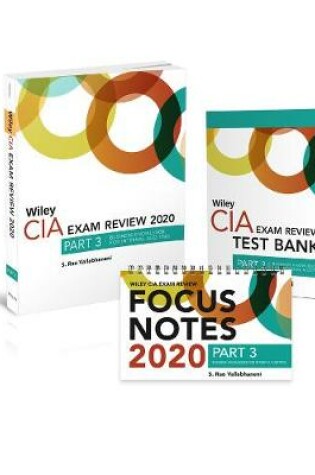 Cover of Wiley CIA Exam Review 2020 + Test Bank + Focus Notes: Part 3, Business Knowledge for Internal Auditing Set