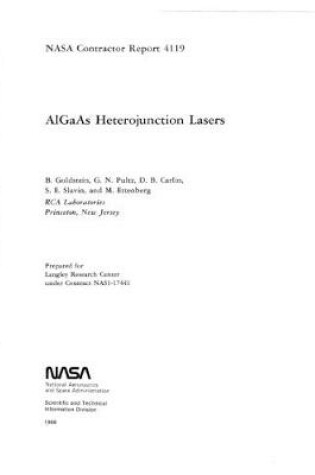 Cover of AlGaAs heterojunction lasers