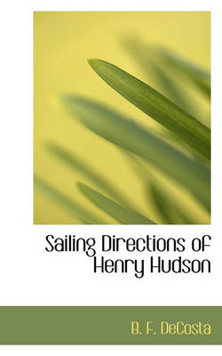 Book cover for Sailing Directions of Henry Hudson