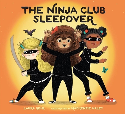 Book cover for The Ninja Club Sleepover