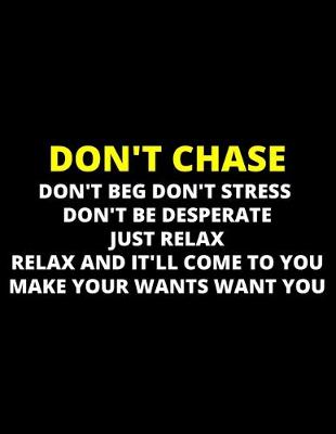 Book cover for Don't Chase