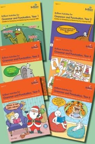 Cover of Brilliant Activities for Grammar and Punctuation for Primary Schools series pack