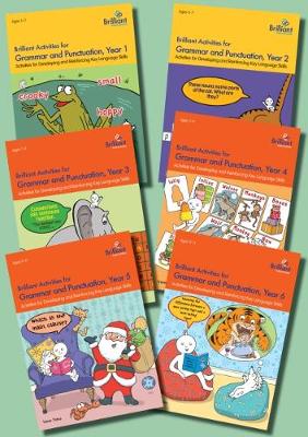 Book cover for Brilliant Activities for Grammar and Punctuation for Primary Schools series pack