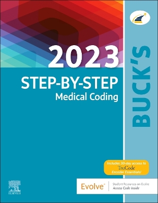 Cover of Buck's 2023 Step-by-Step Medical Coding