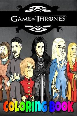 Book cover for Game of Thrones Coloring Book