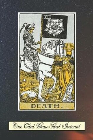 Cover of Death One Card Draw Tarot Journal