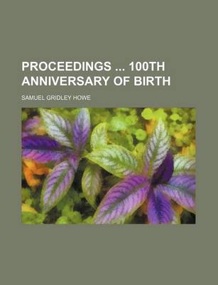 Book cover for Proceedings 100th Anniversary of Birth