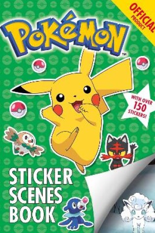 Cover of The Official Pokémon Sticker Scenes Book