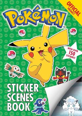 Cover of The Official Pokémon Sticker Scenes Book
