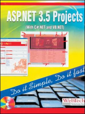 Book cover for ASP.Net 3.5 Projects (with CD)