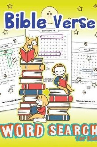 Cover of Bible Verse Word Search for Kids