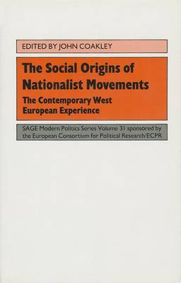 Book cover for The Social Origins of Nationalist Movements