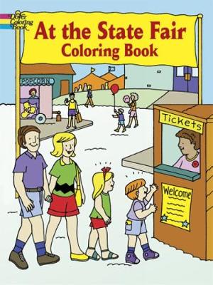 Book cover for At the State Fair Coloring Book