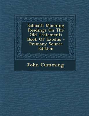 Book cover for Sabbath Morning Readings on the Old Testament