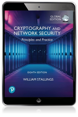 Book cover for Cryptography and Network Security: Principles and Practice, Global Edition