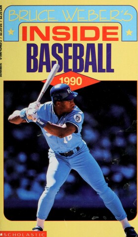 Book cover for Bruce Weber's Inside Baseball 1990