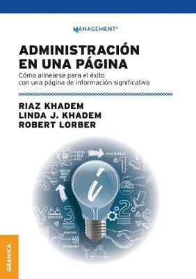 Book cover for Administración En Una Página