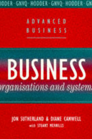 Cover of Business Organisations and Systems