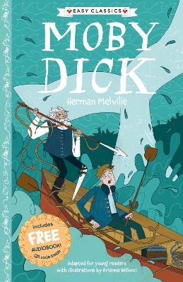 Book cover for Moby Dick (Easy Classics)