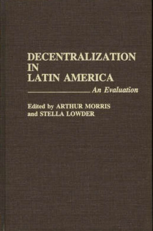 Cover of Decentralization in Latin America