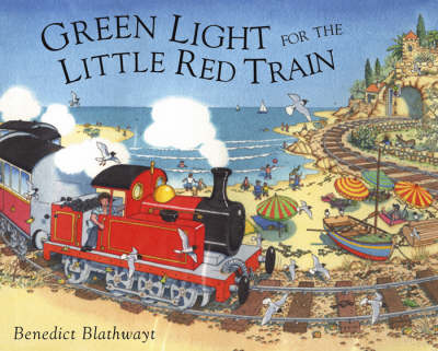 Book cover for The Little Red Train: Green Light