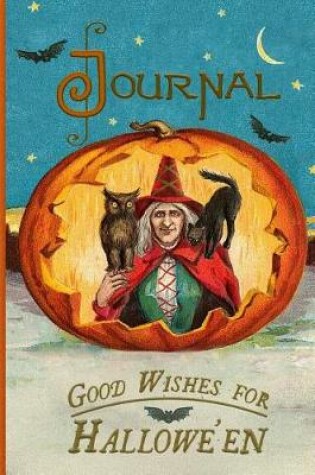 Cover of Good Wishes for Hallowe'en Journal