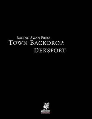 Book cover for Raging Swan's Town Backdrop