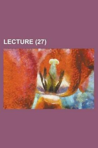 Cover of Lecture (27)