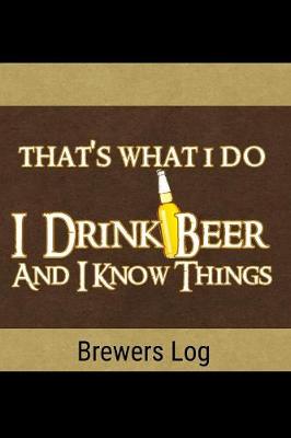 Book cover for Brewers Log