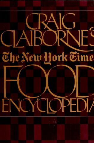 Cover of Craig Claiborne's the New York Times Food Encyclopedia