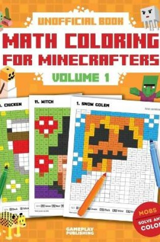 Cover of Math Coloring For Minecrafters
