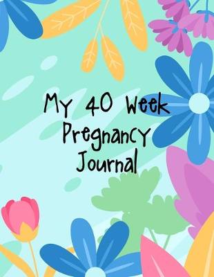 Book cover for My 40-Week Pregnancy Journal