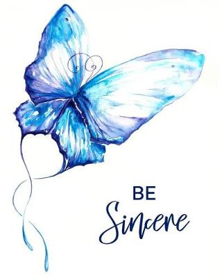 Book cover for Be Sincere