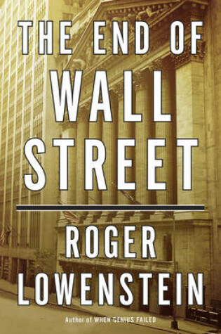 Cover of The End Of Wall Street