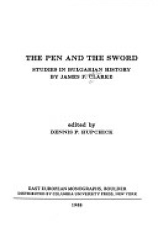 Cover of The Pen and the Sword