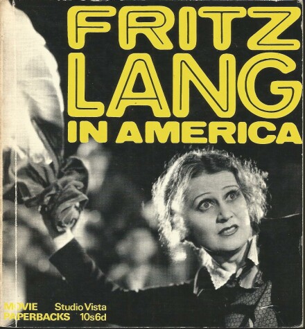 Book cover for Fritz Lang in America