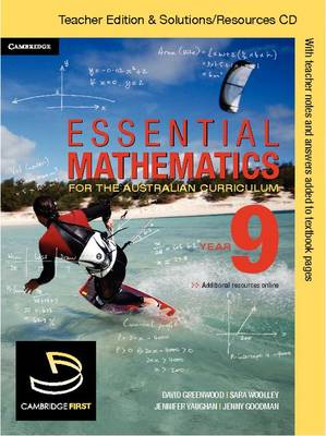 Book cover for Essential Mathematics for the Australian Curriculum Year 9 Teacher Edition