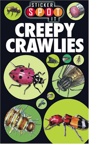 Book cover for Sticker Spot-It's Creepy Crawlies