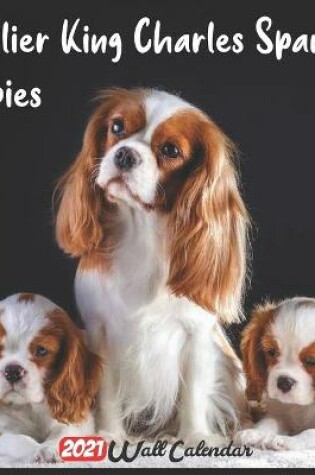 Cover of Cavalier King Charles Spaniel Puppies 2021 Wall Calendar
