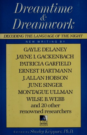 Cover of Dreamtime and Dreamwork